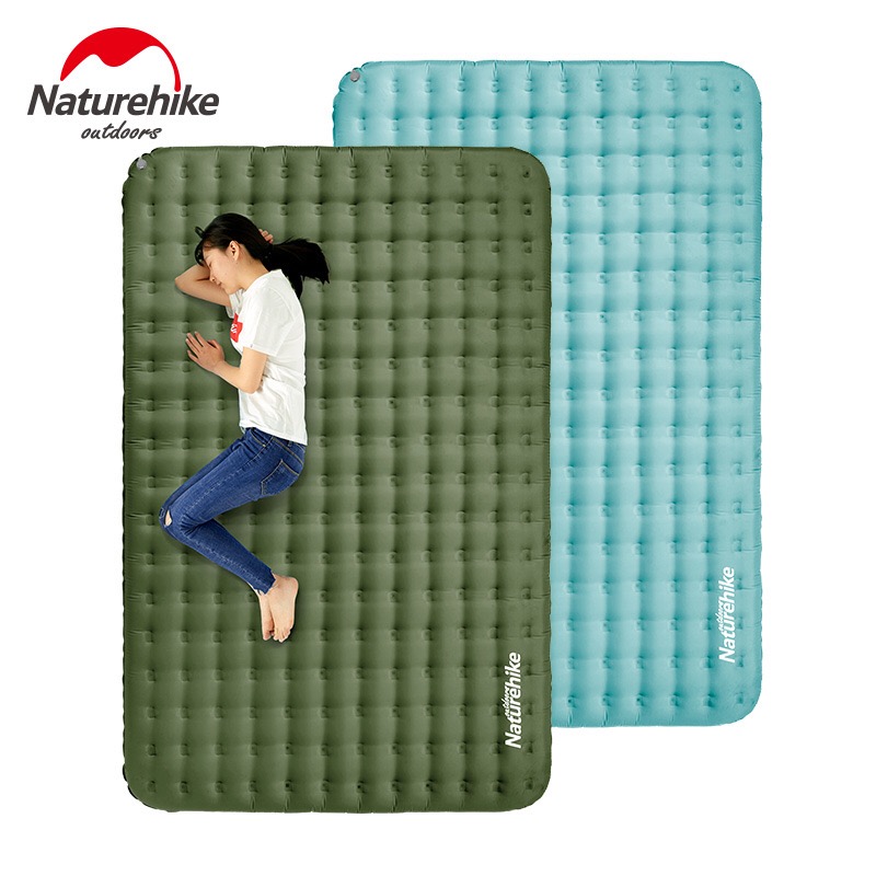 Đệm đôi bơm hơi người Naturehike TPU Thickened Double Waterproof Inflatable Mattress NH19QD010 - 9574