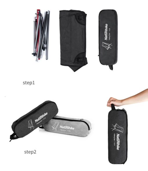 Ghế xếp có tựa đầu Naturehike Portable Folding Chair NH18Y060-Z - 9514