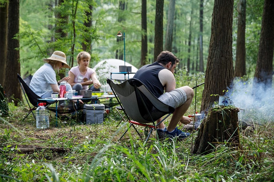 Ghế xếp có tựa lưng Naturehike Portable Folding Moon Chair NH18Y050-Z - 9518