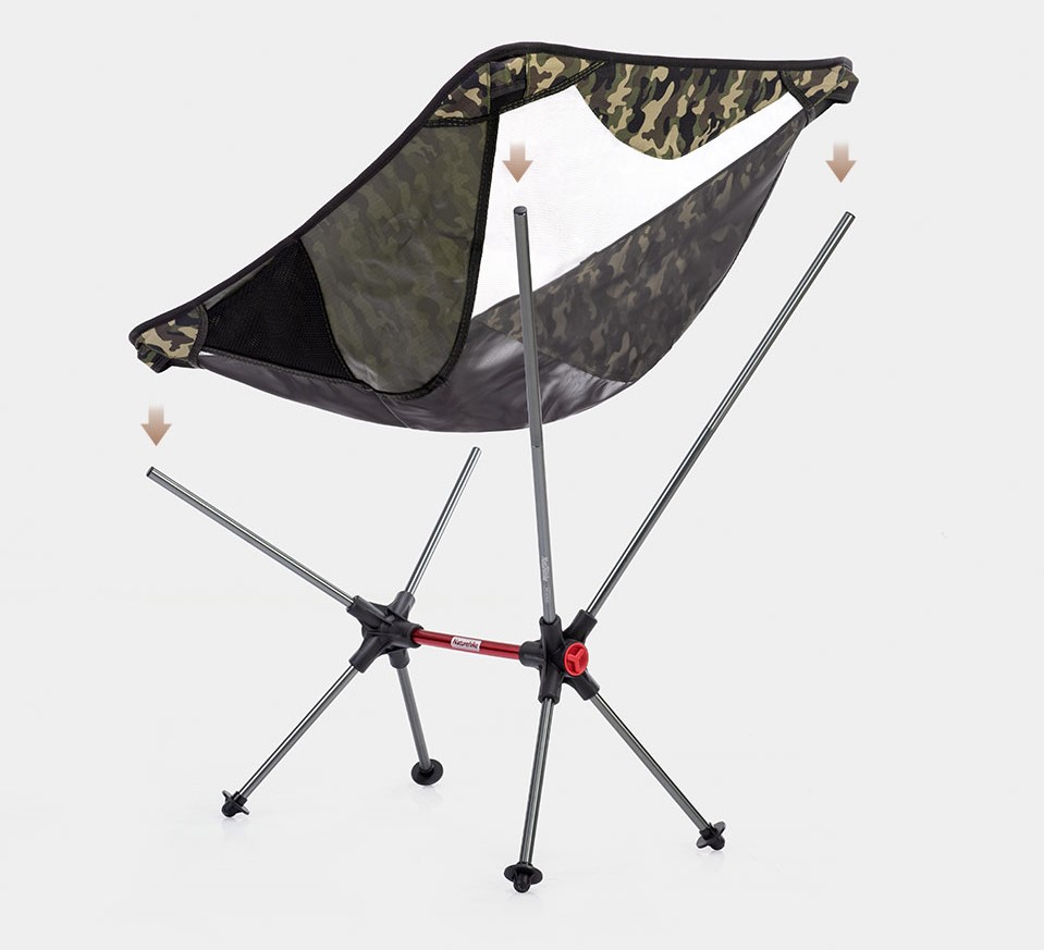 Ghế xếp có tựa lưng Naturehike Ultralight Folding Moon Chair NH19JJ005 - 9519