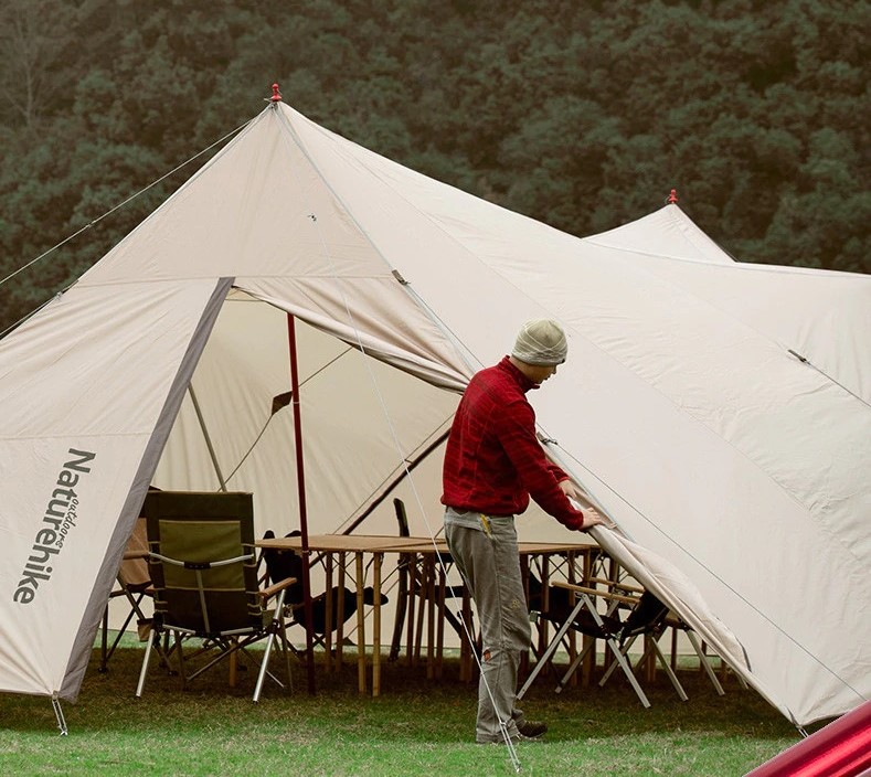 Lều cắm trại 30 người Naturehike Cloud Desk Twin Tower Shelter NH20TM001 - 9563