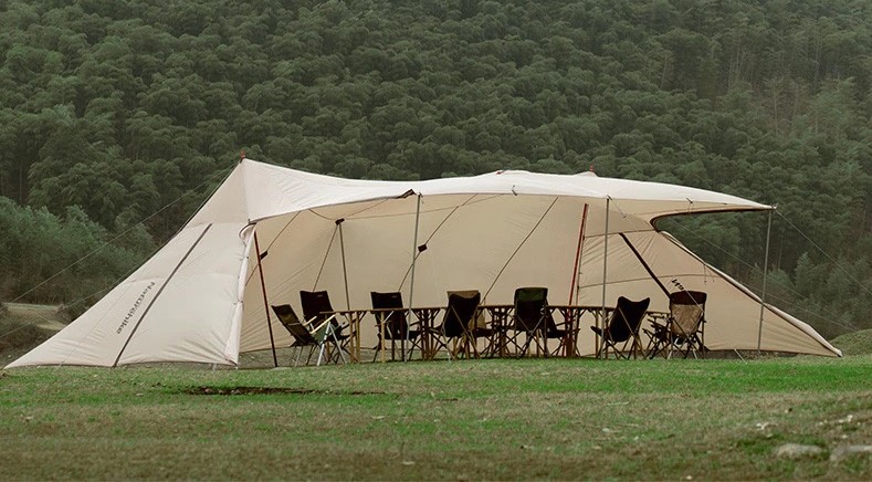 Lều cắm trại 30 người Naturehike Cloud Desk Twin Tower Shelter NH20TM001 - 9563