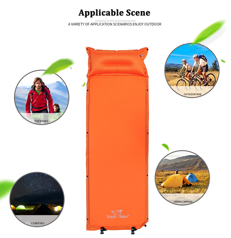 Đệm tự bơm hơi Track Man TM2213 Orange - 7902