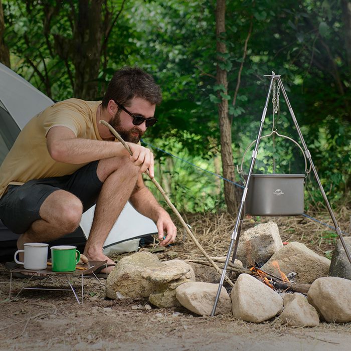 Nồi dã ngoại 4L Naturehike Outdoor Cookware NH17D021-G - 9672