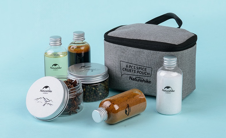 Bộ lọ đựng gia vị dã ngoại Naturehike Camping Spice Bottle NH17T011-P - 9677