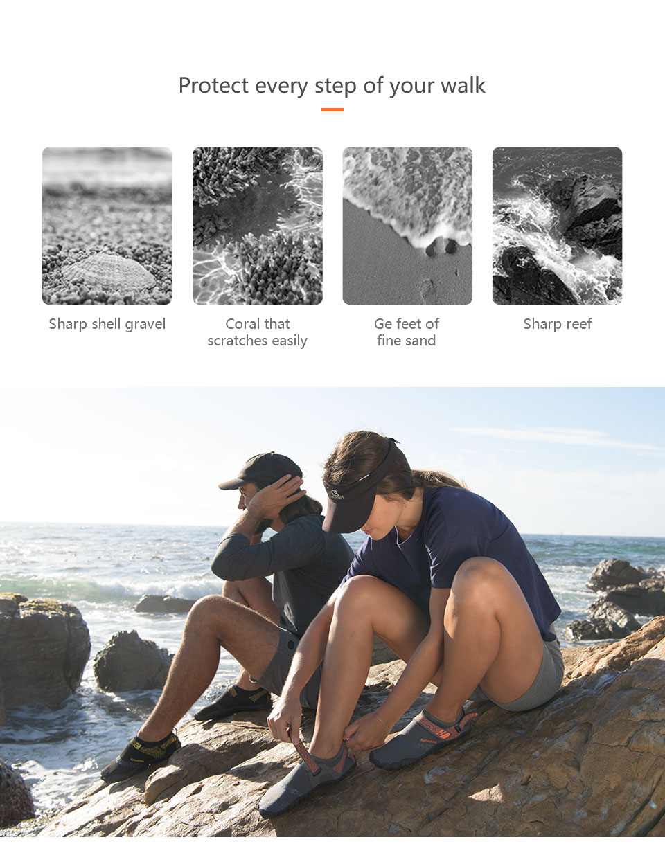 Giày lội nước Naturehike Non-Slip Swimming beach Shoes NH20FS022 - 9717