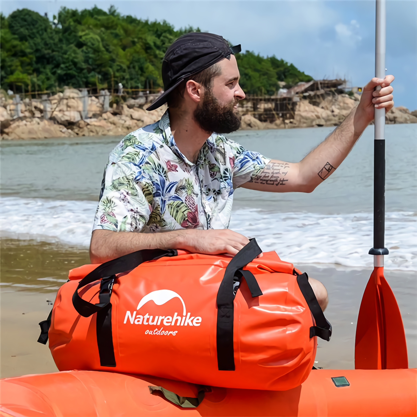 Túi khô chống nước 90L Naturehike Waterproof Bag Beach Swimming NH20FSB03 - 9603