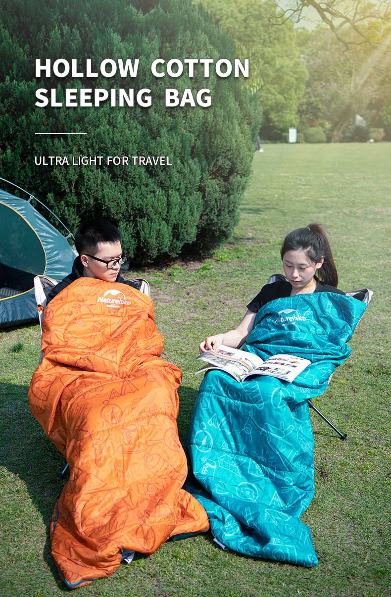 Túi ngủ mùa hè siêu nhẹ Naturehike Ultralight Sleeping Bag NH19S150-D - 9581