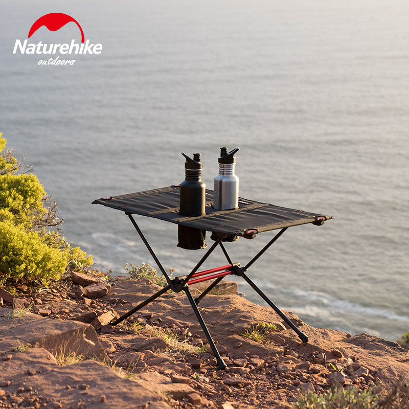 Bàn xếp dã ngoại mặt vải lưới siêu nhẹ Naturehike Lightweight Camping Folding Table NH19Z027-Z - 9534