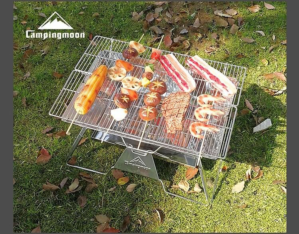Bếp nướng dã ngoại Campingmoon Fold Grill MT-3 L - 9753