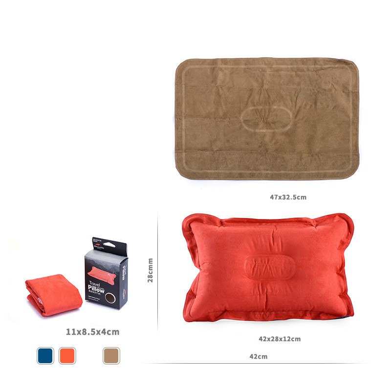 Gối bơm hơi Naturehike Chamois Leather Inflatable Pillow NH15A001-L - 9585