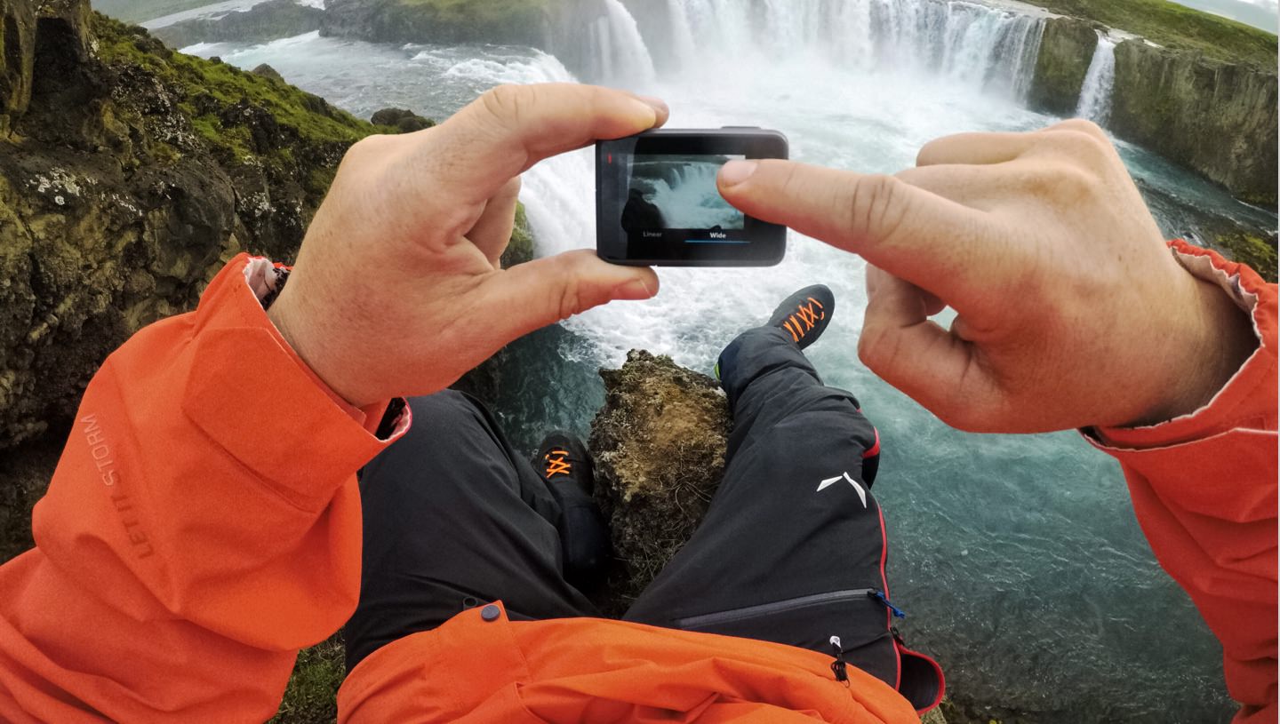 Tình năng thu phóng ảnh dễ dàng trên GoPro Hero 7