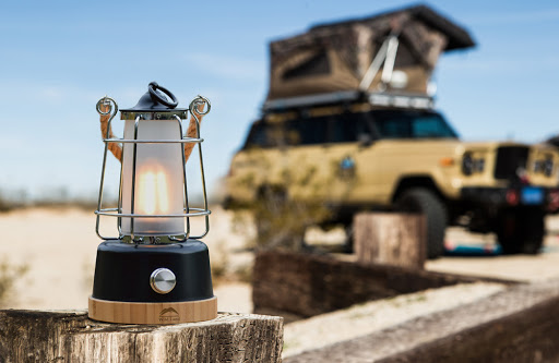 Đèn led măng xông pin sạc retro Wildland Hemp Rope - 9855