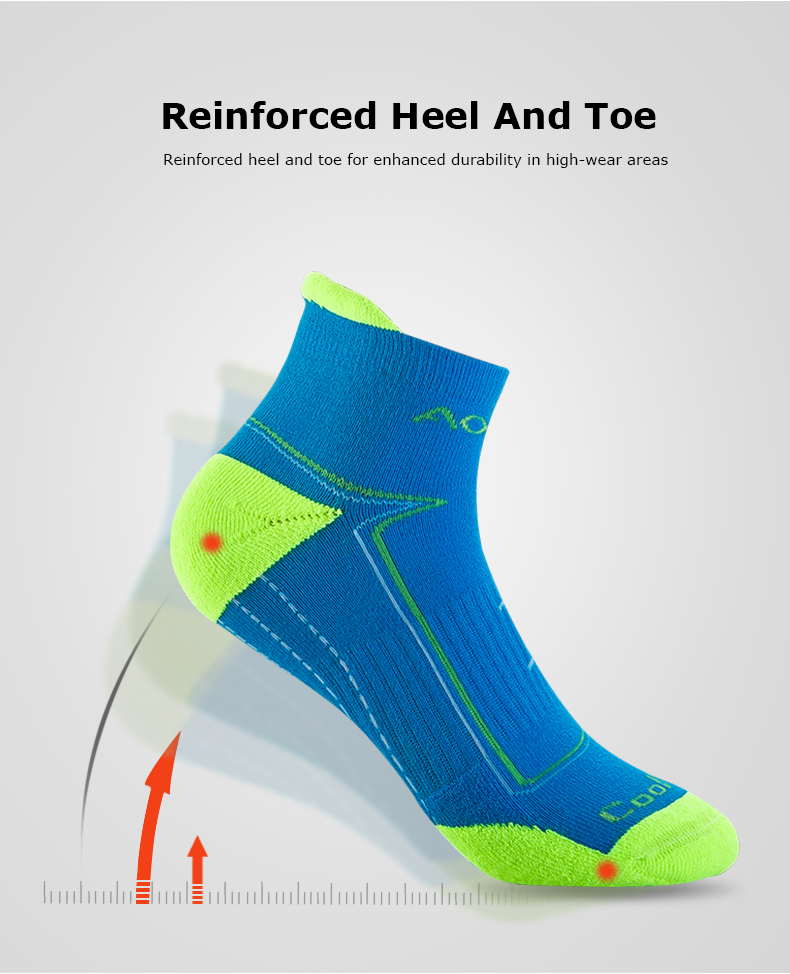 Tất chạy bộ Aonijie Quater Compression Socks E4090