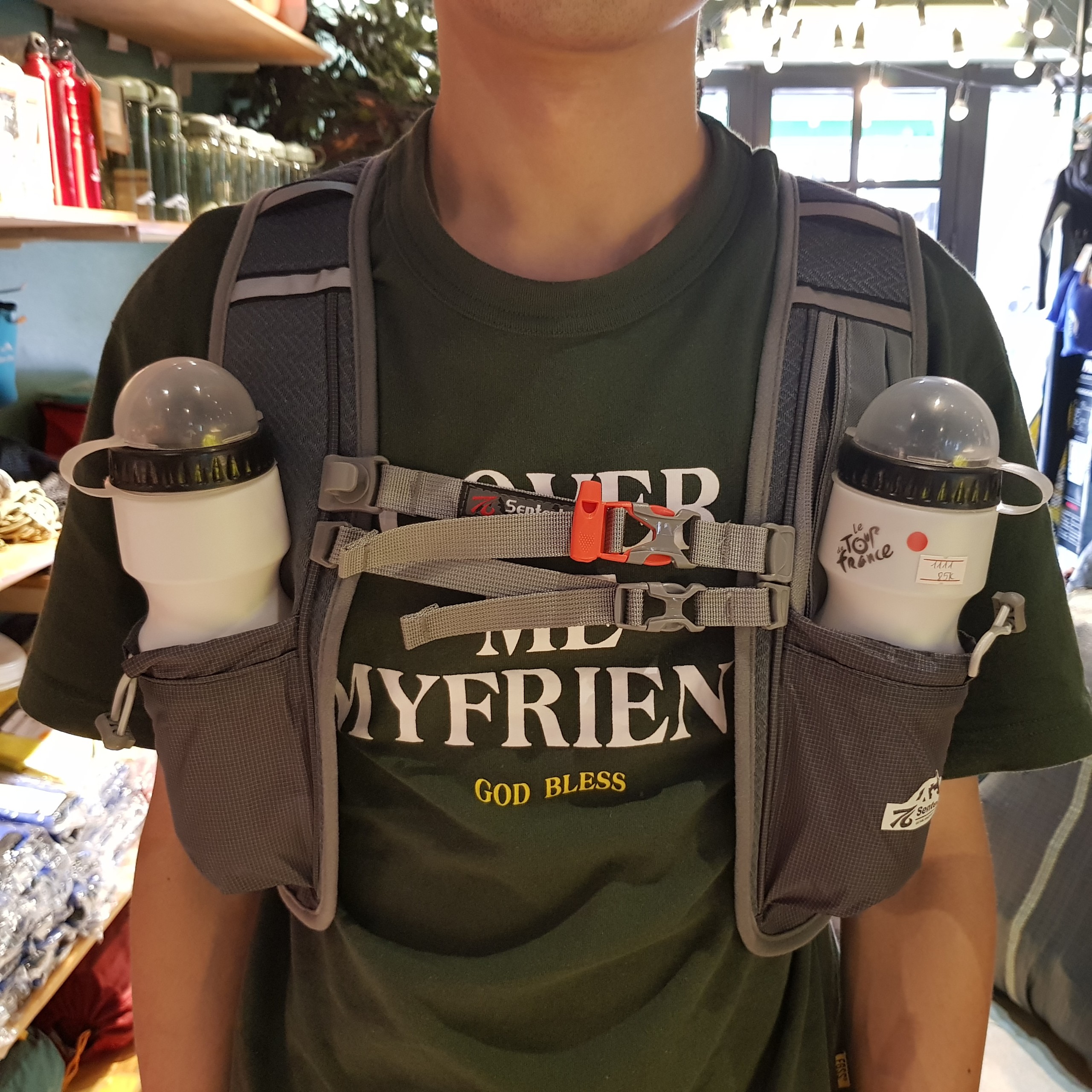 Balo nước chạy bộ Senterlan S3079 Xám - 9183