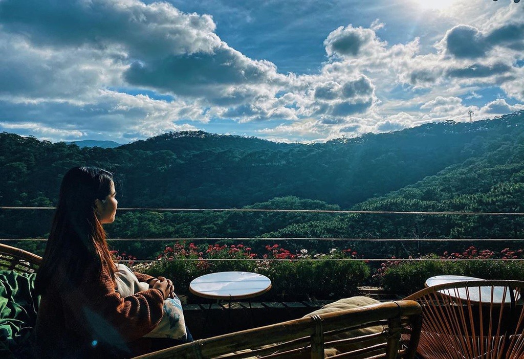 Bật mí những quán cafe săn mây tại Đà lạt 2