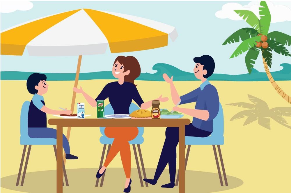 Mẹo để bé đầy đủ năng lượng đi camping cùng gia đình 6