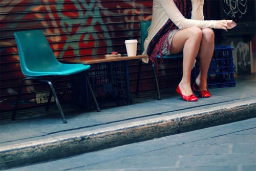 Phụ nữ hiện đại không ngại ngần outdoor2