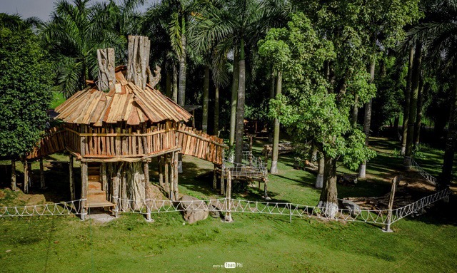 Trải nghiệm cắm trại qua đêm giữa không gian xanh KĐT Ecopark6