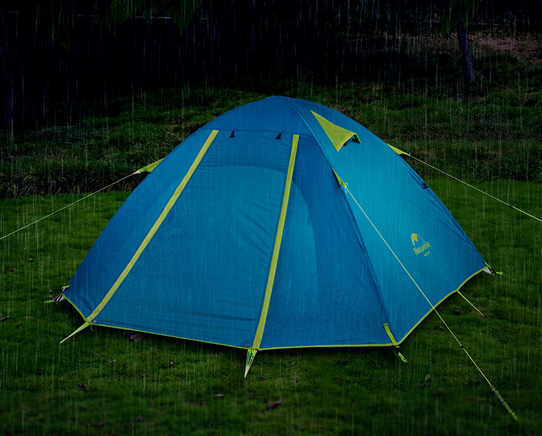 Lều Naturehike 4 người có chất liệu chống nước mưa tốt 