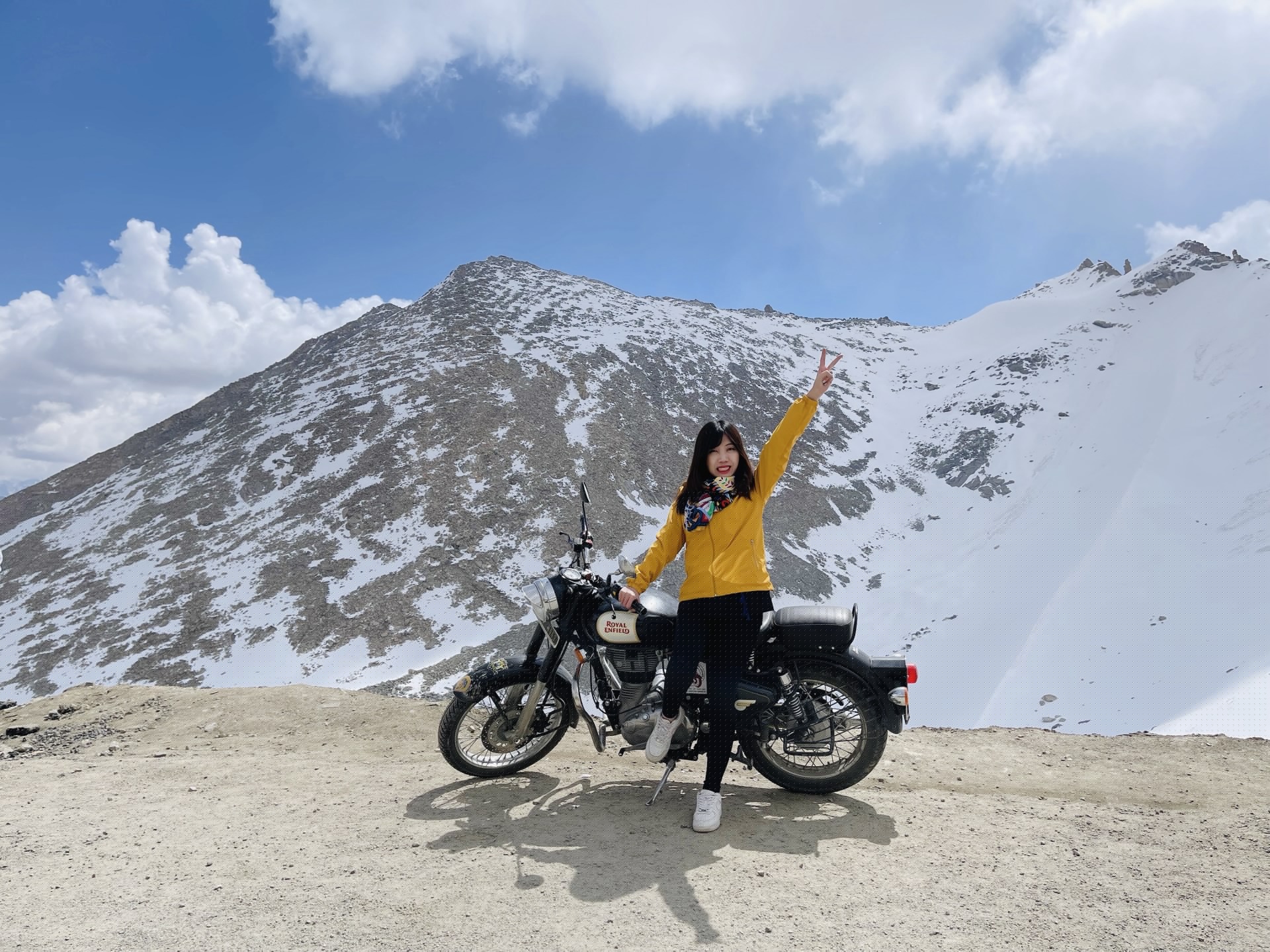 hanh trinh o ladakh cua co gai Viet anh 1